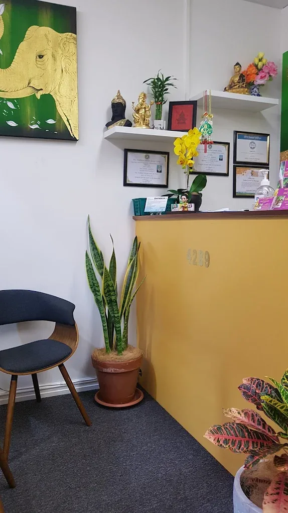 Golden Orchid reception area
