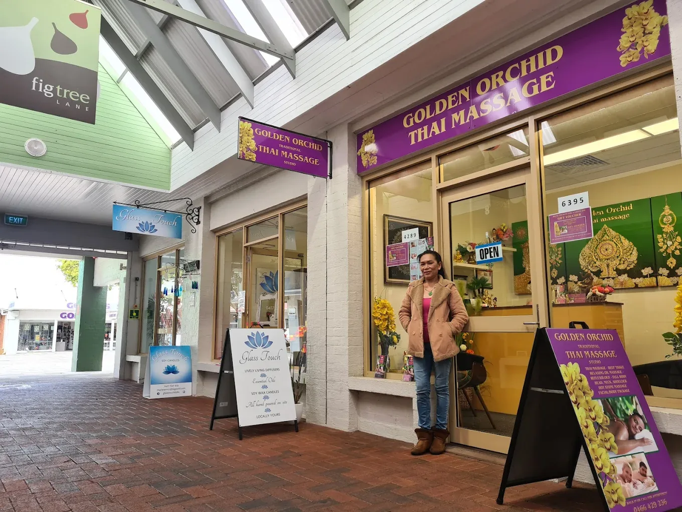Golden Orchid Thai Massage shopfront