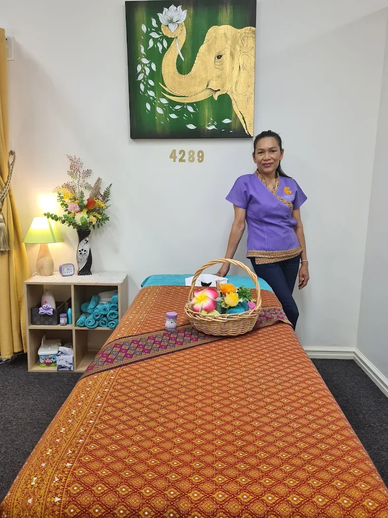 A Golden Orchid Thai Massage therapist
